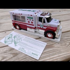 Hess - Collectible Emergency Vehicle Toy NIB